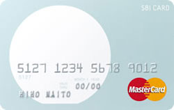 SBIレギュラーカード MasterCard ブルー