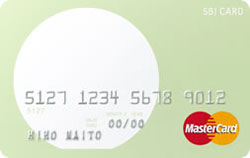 SBIレギュラーカード MasterCard グリーン